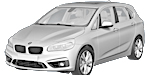 BMW F45 P0B0C Fault Code